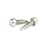 100% QC Tested Stainless Steel Hex Head Self-Drilling Screws for Steel