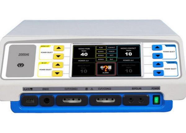 Seven Working Modes LCD Electrosurgical Generator , 300W Portable Cautery