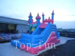 Kids Indoor or Outdoor Princess Commercial Inflatables Bouncy Castle House for
