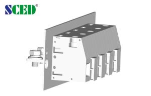 Wholesale Copper Through Panel Terminal Blocks PA66 UL94 V0 Steel Tin Plated from china suppliers