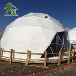 Waterproof 6m Diameter Geo Dome Tent For Living Camping