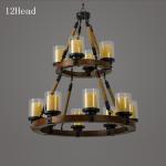 Retro Vintage Rope Pendant Light Lamp Loft Creative Personality Industrial Lamp