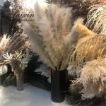 Wholesale Large fluffy Pampas grass bouquet Artificial flowers for wedding