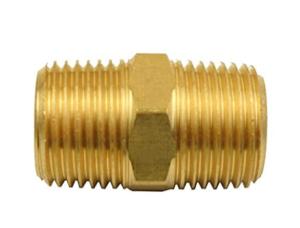 Wholesale 3/4&quot; X 3/4&quot; Brass Hex Nipple , 250F Npt Male Thread For Pipe from china suppliers