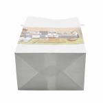 Breakfast Toast Printed Paper Bags / Brown Paper Bread Bags Packing
