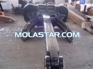 Wholesale Molastar New Style Steel Hall Anchor With Certificate Stockless Anchors Hall Anchor For Marine Stockless Hall Anchor from china suppliers