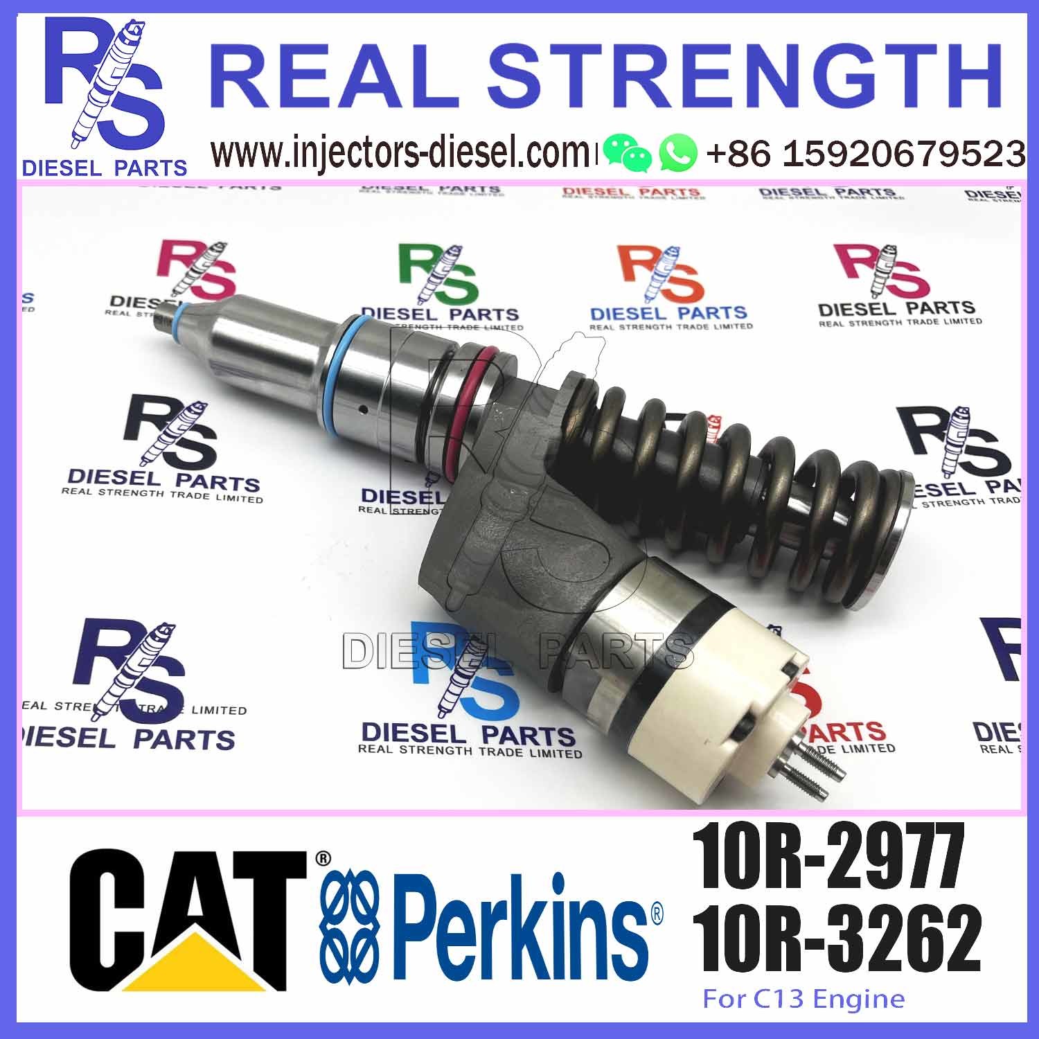 10R-3147 10R-2977 Diesel Engine Fuel Injector Excavator C11 C13 10R-3147 10R-2977