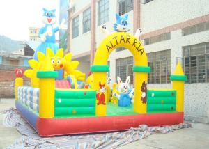 Wholesale Large Plato PVC Tarpaulin Adult Inflatable Bouncer With Jumping Castle from china suppliers