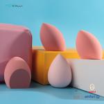 Luxury Microfiber Marshmallow Makeup Sponge Red Pink Colors Super Soft Latex
