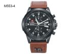 Date Men's Quartz Watch 5-Pin Multifunctional Chronograph Wristwatch M553