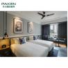 Buy cheap Apartment Dark Color Walnut Wood Complete Bedroom Sets from wholesalers