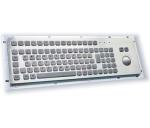 KIOSK IP65 / IK07 Industrial Metal Keyboard IP65 With 38mm Stainless Steel