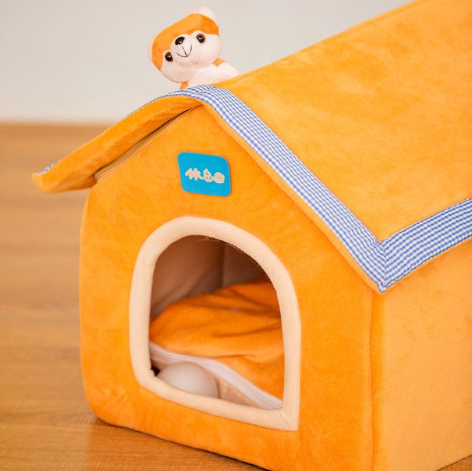 cat sleeping house