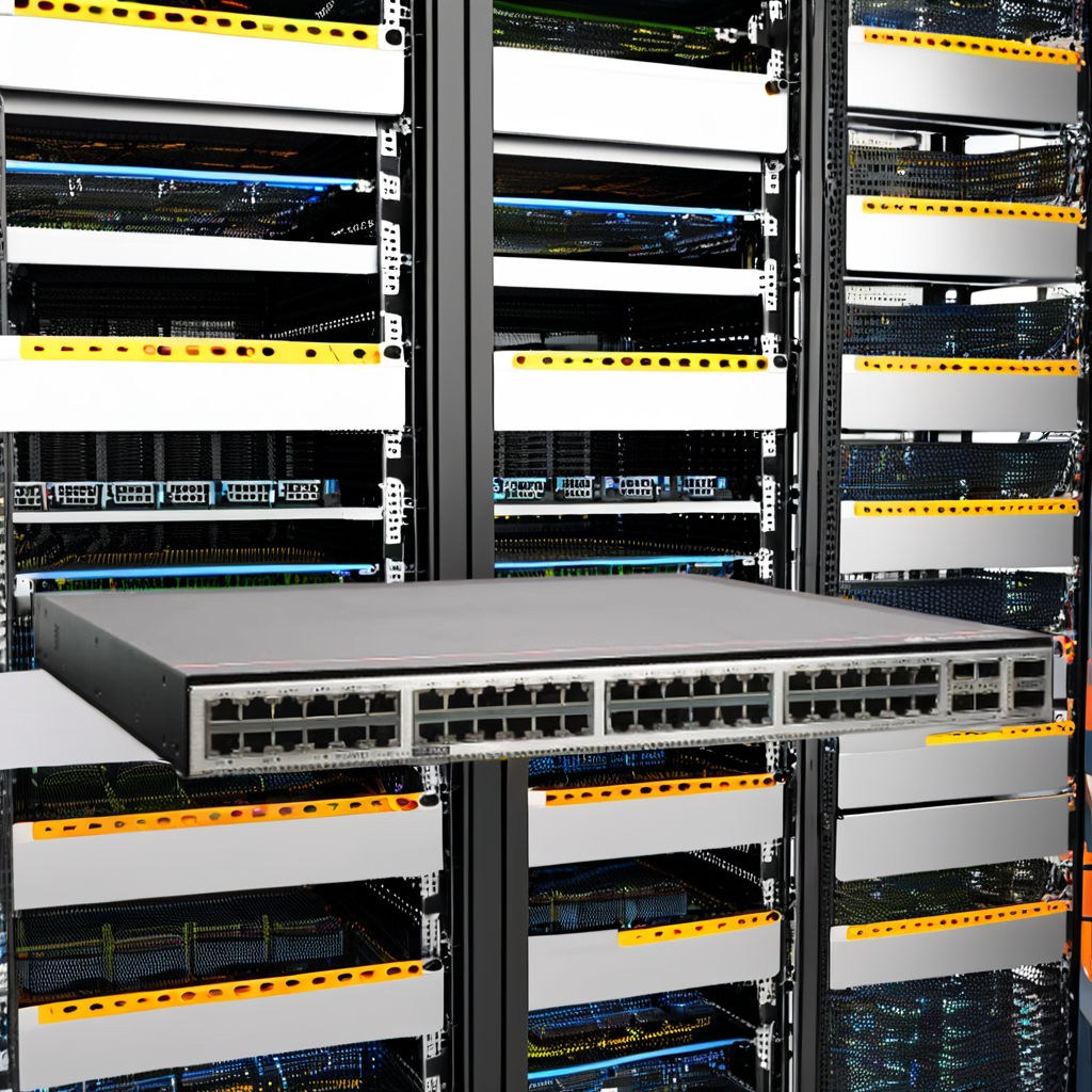 Speed 48*10GE SFP 6*100GE QSFP28 CE6857F-48S6CQ-F Network Switch for Customizable 10/100/1000Mbps Networks