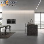 Kitchen Furniture Cabinet Set with Island Table and Hinge Accessories in Modern