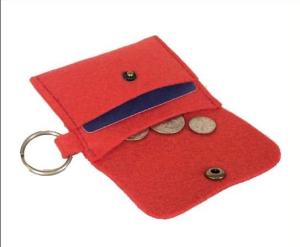 Wholesale high quality reasonable price promotional felt purse factory from china suppliers