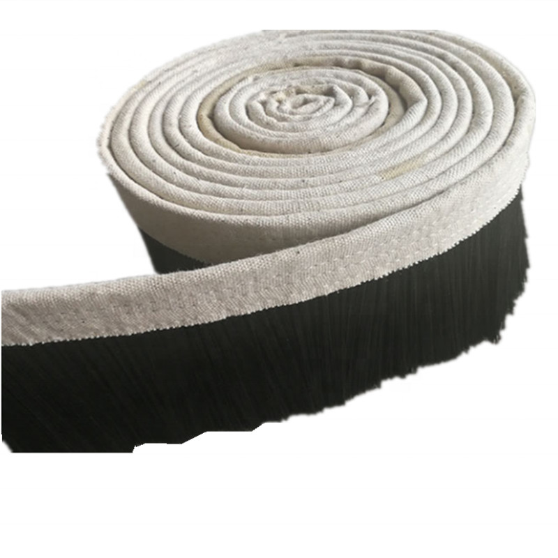 1000mm Production Line Canvas Conveyor Belt Cleaning Brush