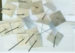 Zinc Coated Steel Self Adhesive Pins , Aluminum Insulation Spikes For Hvac