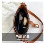 FRENCH FASHION CASUAL UNDERARM BAG WOMEN 2024 NEW TEXTURE BAGUETTE BAG SIMPLE
