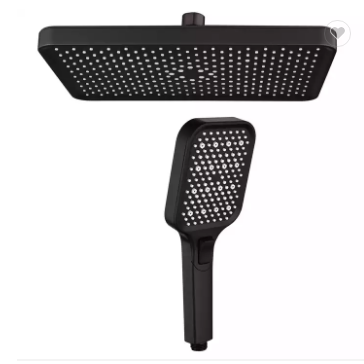 Polished High Pressure Wall Mounted Hand Held Shower Head Water Saving Efficiency