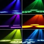 Hotel LED Display 120W 8 Color Remote Control Mobile Headlight for Wedding