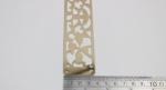 Factory custom gold plating shoelace iron hollow metal accessories buckles for