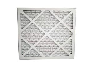 Wholesale Foldaway Cardboard Frame Air Purifier Pre Filter 100-250Pa Resistance from china suppliers
