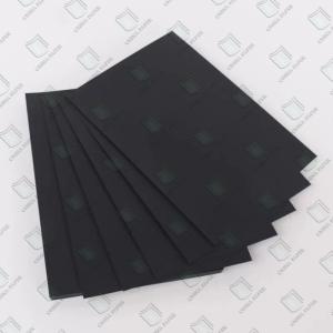 Wholesale Hard Stiffness and Smooth Recycled/virgin Paper Black Bristol Board Black Cardboard from china suppliers