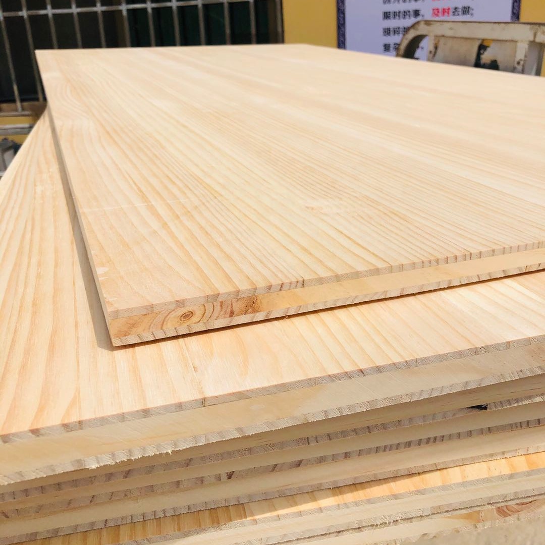 Solid Wood Furniture Panel for Home Density 280-300kgs/cbm and Customerized Size