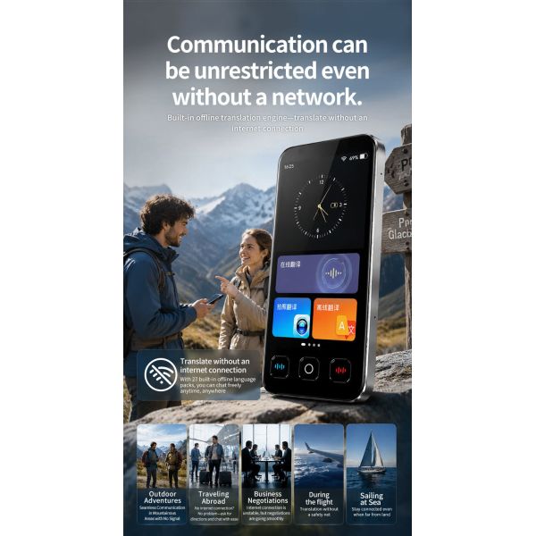 Multilingual Language Translator 139 Languages Instant Interpretation Device Text Translation