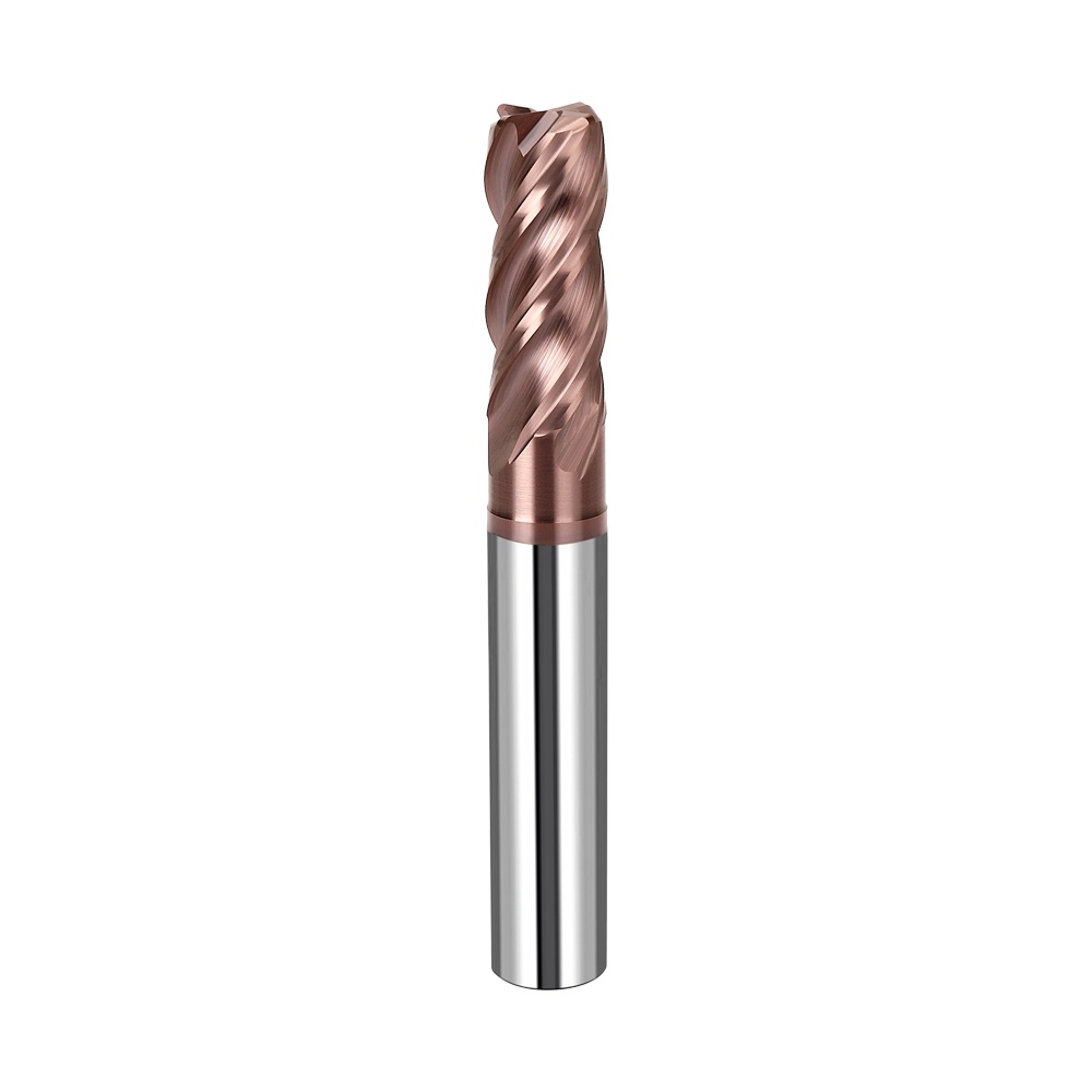 HRC60 Unequal Solid Carbide Corner Radius End Mills for Steel