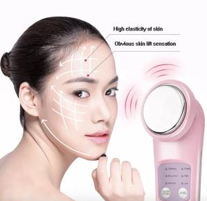 Wholesale Rotary Electric Ion Face Massager Beauty Deep Cleansing Exfoliating Tool from china suppliers