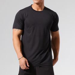 Wholesale Custom Logo T Shirt 95%Cotton 5%Spandex Gym Fitness Training Plain Men T Shirt from china suppliers