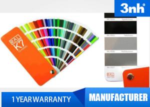 Wholesale Professional 210 Colors Ral Color Cards , Paint Shade Card 5 * 15cm Chart Size from china suppliers