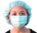 3 Ply Blue Medical Disposable Face Mask 100 Pcs Standard Sealed Bag Packing