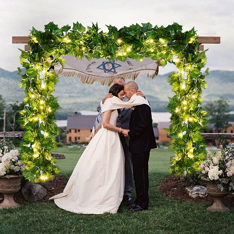 20 50 100 LED Solar Leaf Garland Light Outdoor Waterproof Fairy String Lights Wedding Party Christmas Garden Living Room Decor