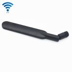 800 - 2700 Mhz Indoor SMA 4G Antenna 5DBi Rubber Material Black Color