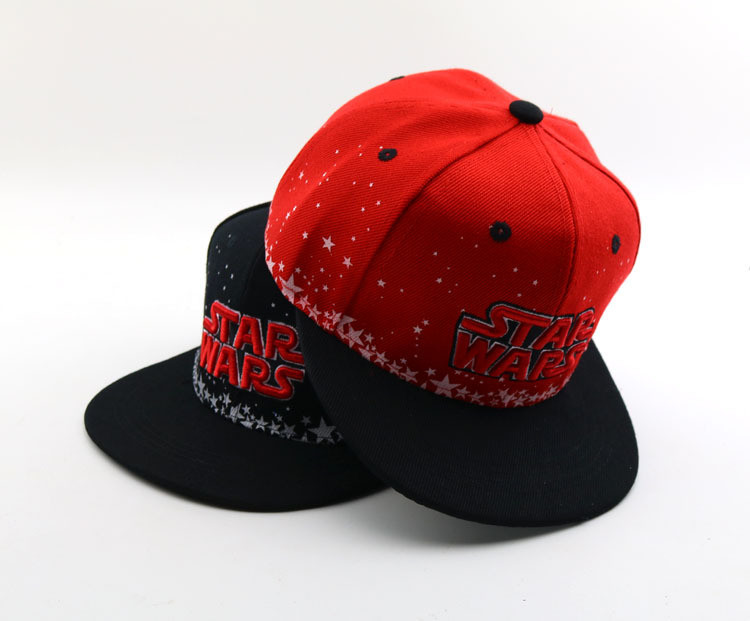100% polyster Custom Snapback Embroidery customize snapback hats wholesale size57-59cm wihte black blue