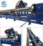 Steel Round Pipe Tube Exterior Surface Automatic Polishing Grinding Machine CE