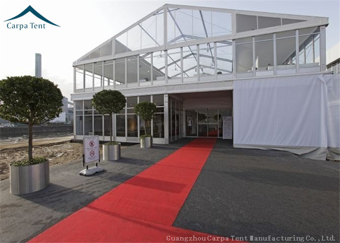 Commercial Double Deck Outdoor Event Tents With Central Air-Conditioning