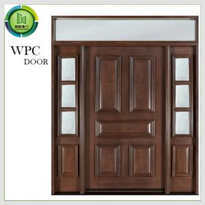 Wholesale Anti Termites Exterior Sliding Glass Doors , WPC Entry Glass Door from china suppliers
