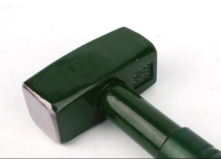 Stoning hammer(XL-0073) with powder coated surface, steel tube handle, durable and good price