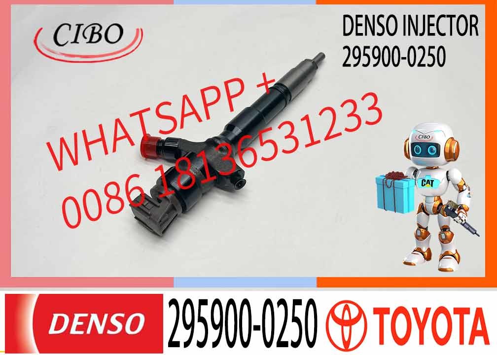 High Quality Common Rail Diesel Fuel Injector 23670-39435 295900-0190 295050-0210 295900-0240 295900-0250