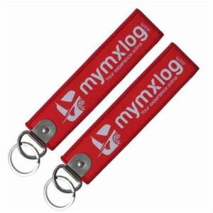Wholesale Flight Jet Tag Keychain Badge Souvenirs Fabric Woven Custom Logo from china suppliers