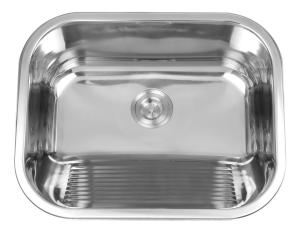 Wholesale 5545 Stainless Steel Undermount Sink 18/10 Chromium / Nickel Sink 1 Bowl from china suppliers