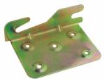Iron Bed Frame Brackets For Wood Beds , L Shaped Brackets Stamping Technology