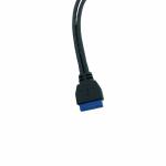 IDC3.0 Computer Mainboard Expansion Cable Complete Wiring Harness Two Female