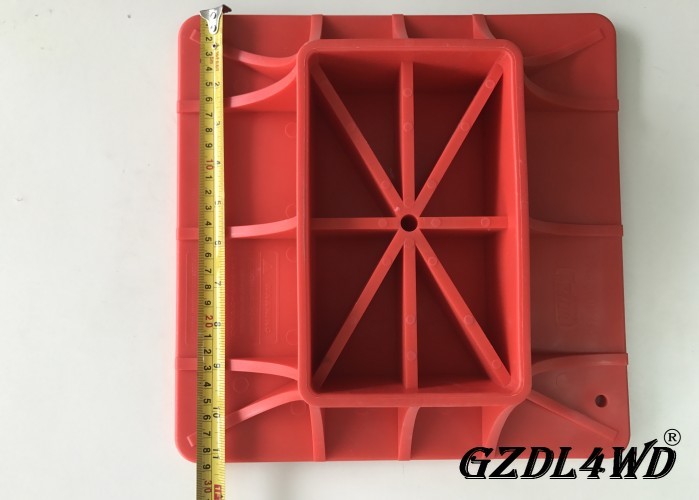 Durable Red 4x4 Off Road Accessories High Lift Jack Base Farm With ANY Model