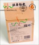 PVC Windows Cardboard Food Packaging Boxes , Self Closing Cardboard Takeaway
