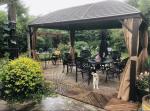 Best Price 3x3.65m Outdoor Entertainment Gazebo Aluminum Frame Hardtop Gazebo